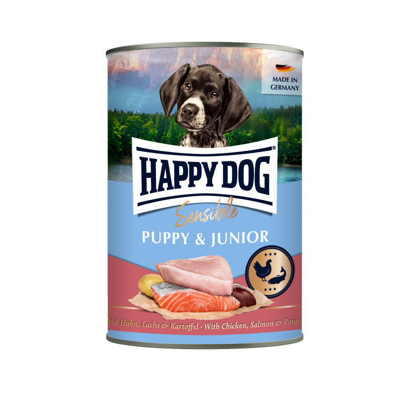 Happy Dog Sensible Pure Puppy Salmon - happy4pets.it 