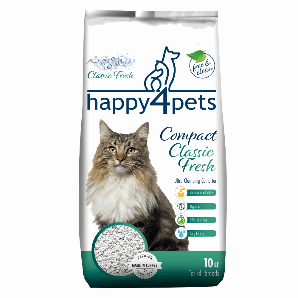 Happy4Pets Lettiera Classic Fresh 10lt - happy4pets.it 