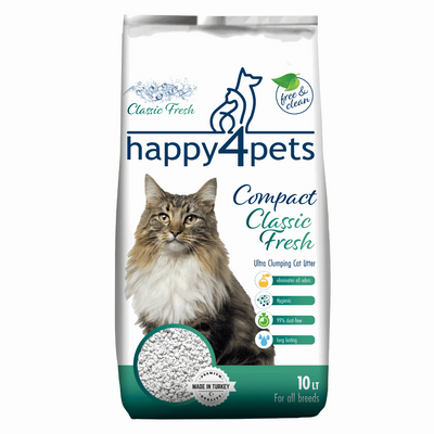 Happy4Pets Lettiera Classic Fresh 10lt - happy4pets.it 