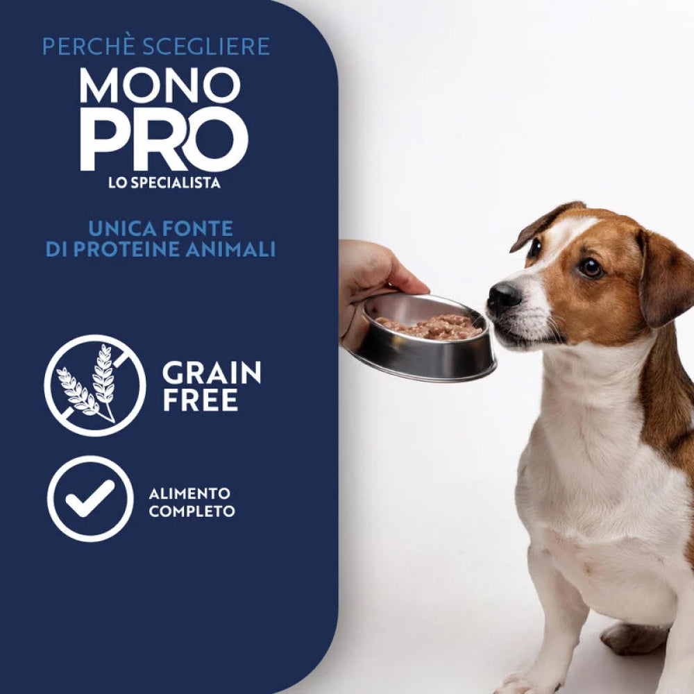 Monopro Dog Adult Cervo Patate 400g