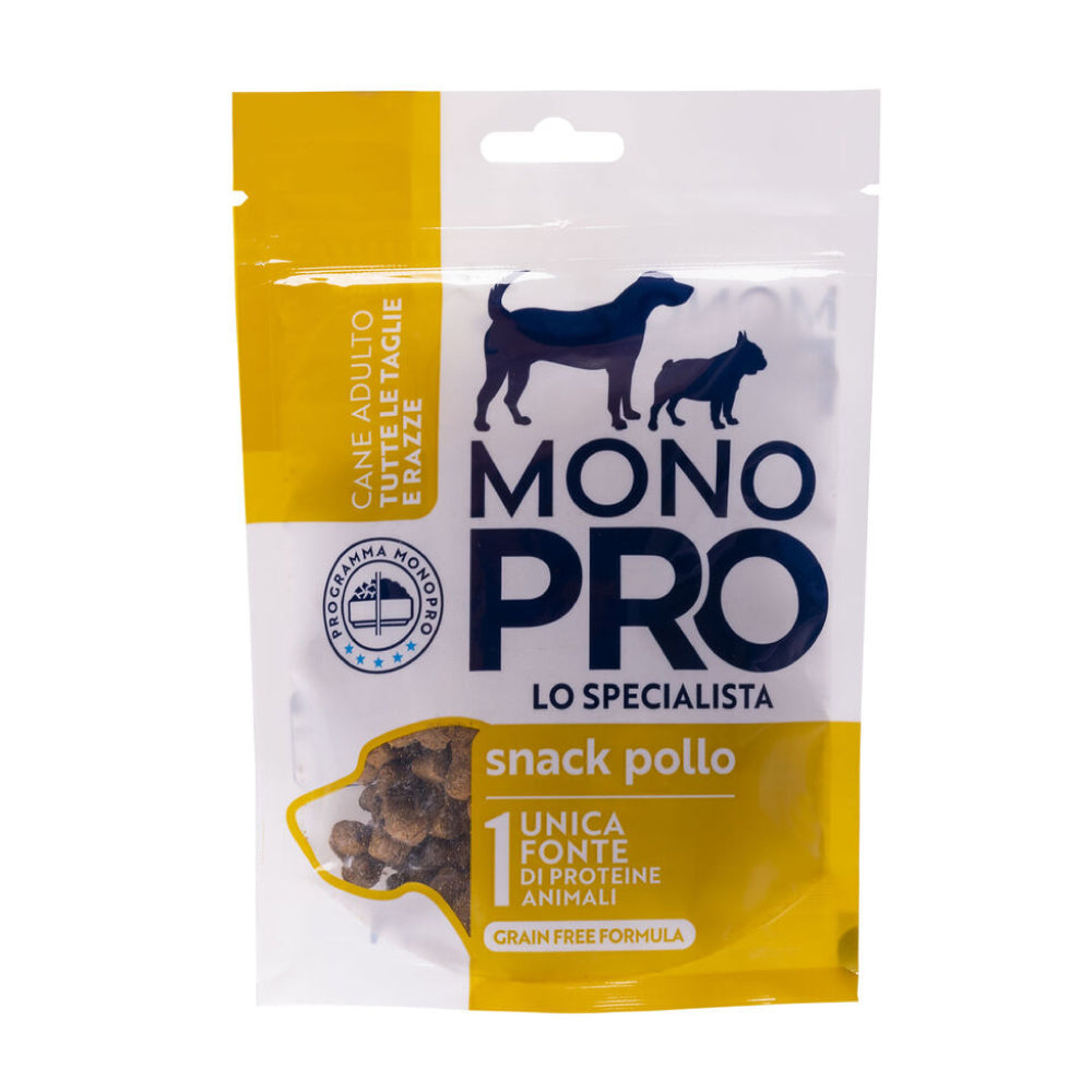 Monopro Snack Pollo 100 g - happy4pets.it 