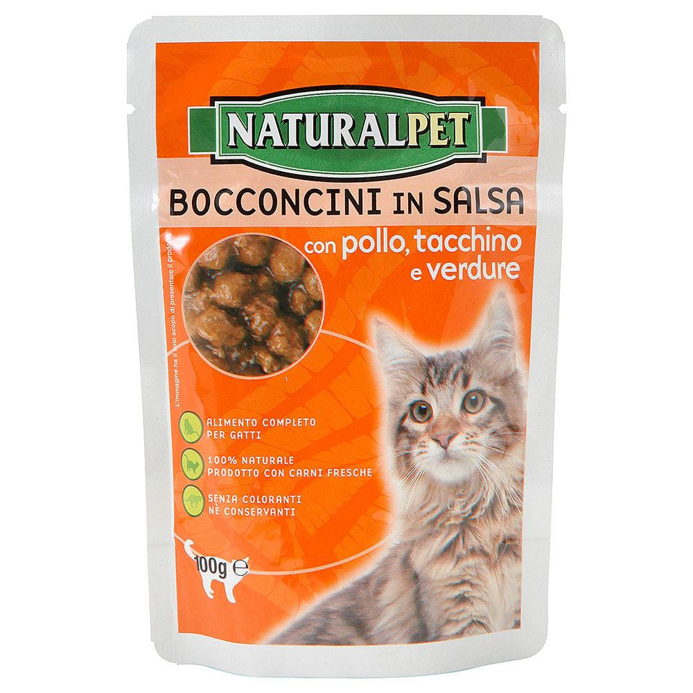 Naturalpet Bocconcini pollo tacchino - happy4pets.it 