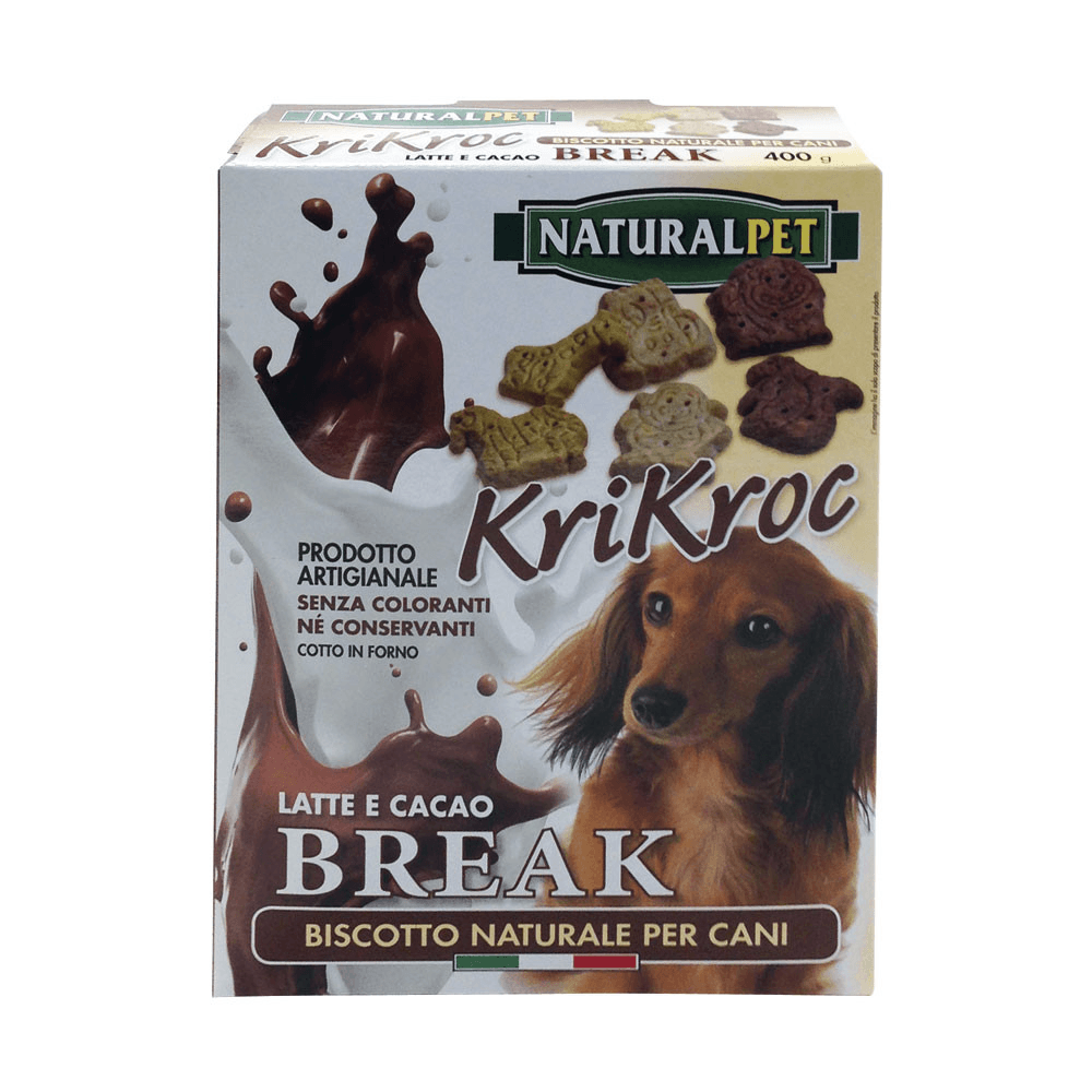 Naturalpet Krikroc biscotti 400g - happy4pets.it