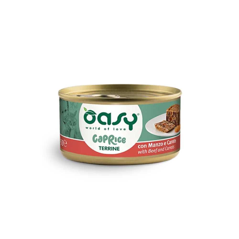 Oasy Caprice Terrina manzo carote 85g