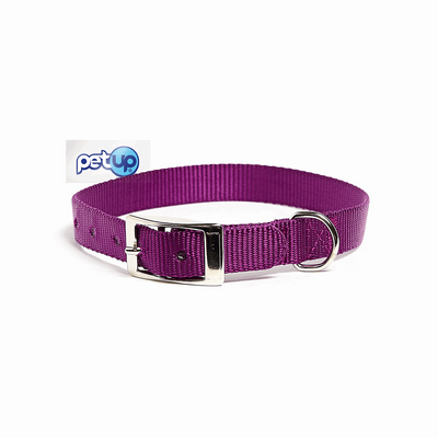 PetUp Collare Nylon Viola - happy4pets.it 