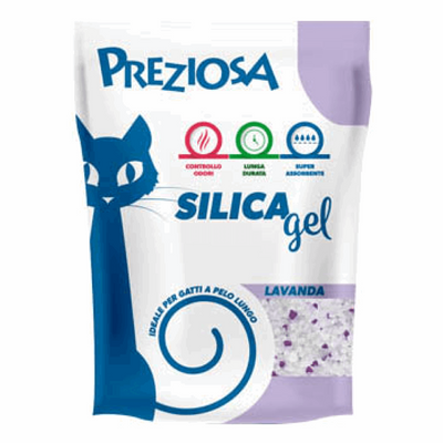 Preziosa Silica Gel Lavanda - happy4pets.it 