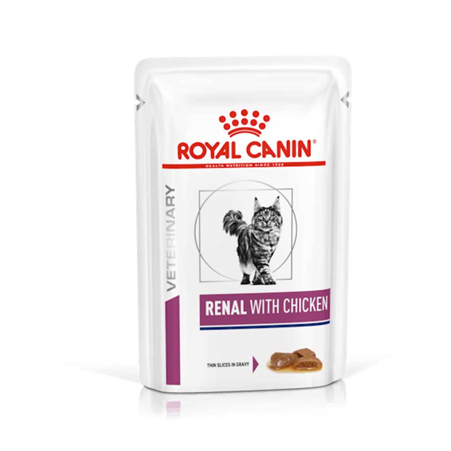 Royal Canin Cat Renal pollo 85 g - happy4pets.it 