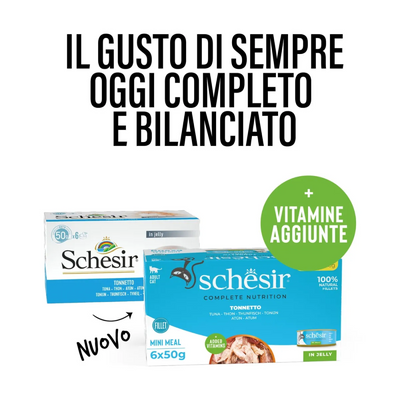 Schesir Cat Tonnetto jelly 6x50g
