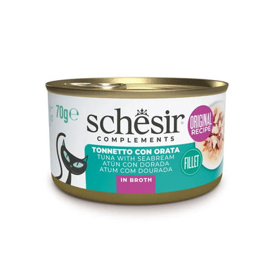 Schesir Cat Tonnetto orata brodo 70g