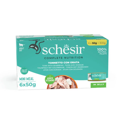 Schesir Cat Tonnetto orata jelly 6x50g