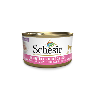 Schesir Cat Tonno pollo riso 85 g