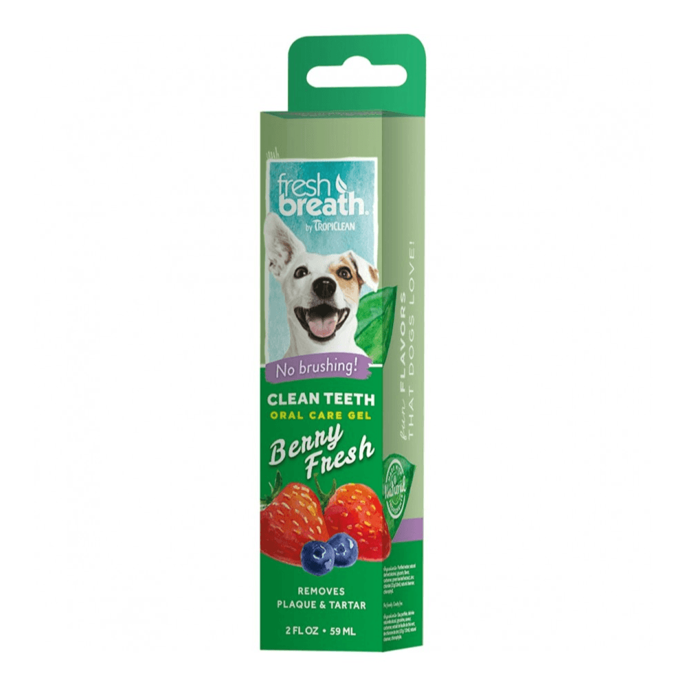 Tropiclean Dentifricio gel per cani vari gusti - happy4pets.it