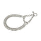 Camon Collare semi strangolo in acciaio - happy4pets.it 