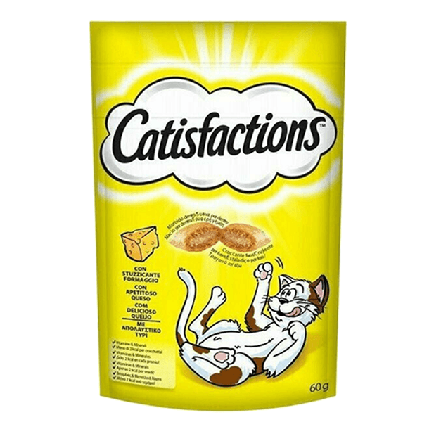 Catisfactions Snack formaggio - happy4pets.it