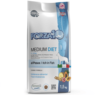 Forza10 Medium Diet pesce 1,5kg - happy4pets.it 