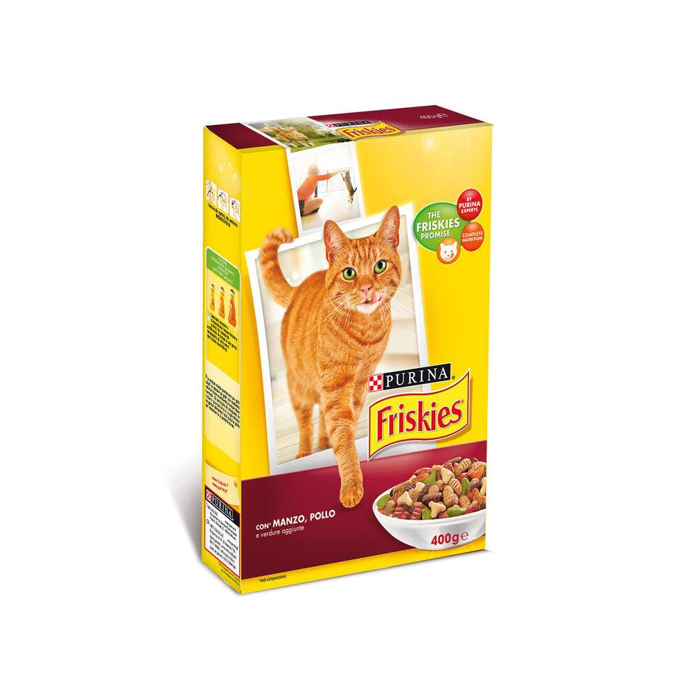 Friskies Cat Adult Manzo pollo 400 g - happy4pets.it 