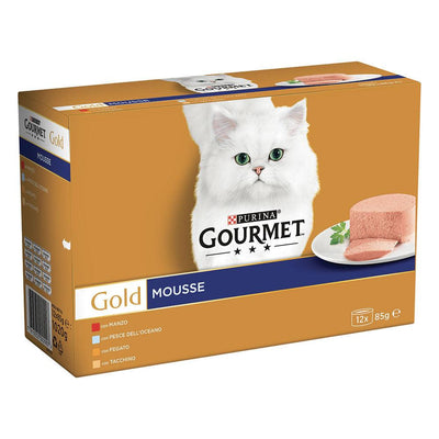 Gourmet Gold Mousse 12x85 g - happy4pets.it 