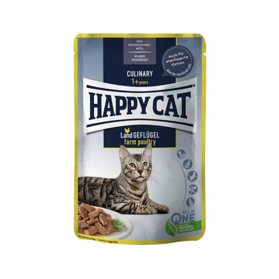 Happy Cat Meat in Sauce Pollame - happy4pets.it