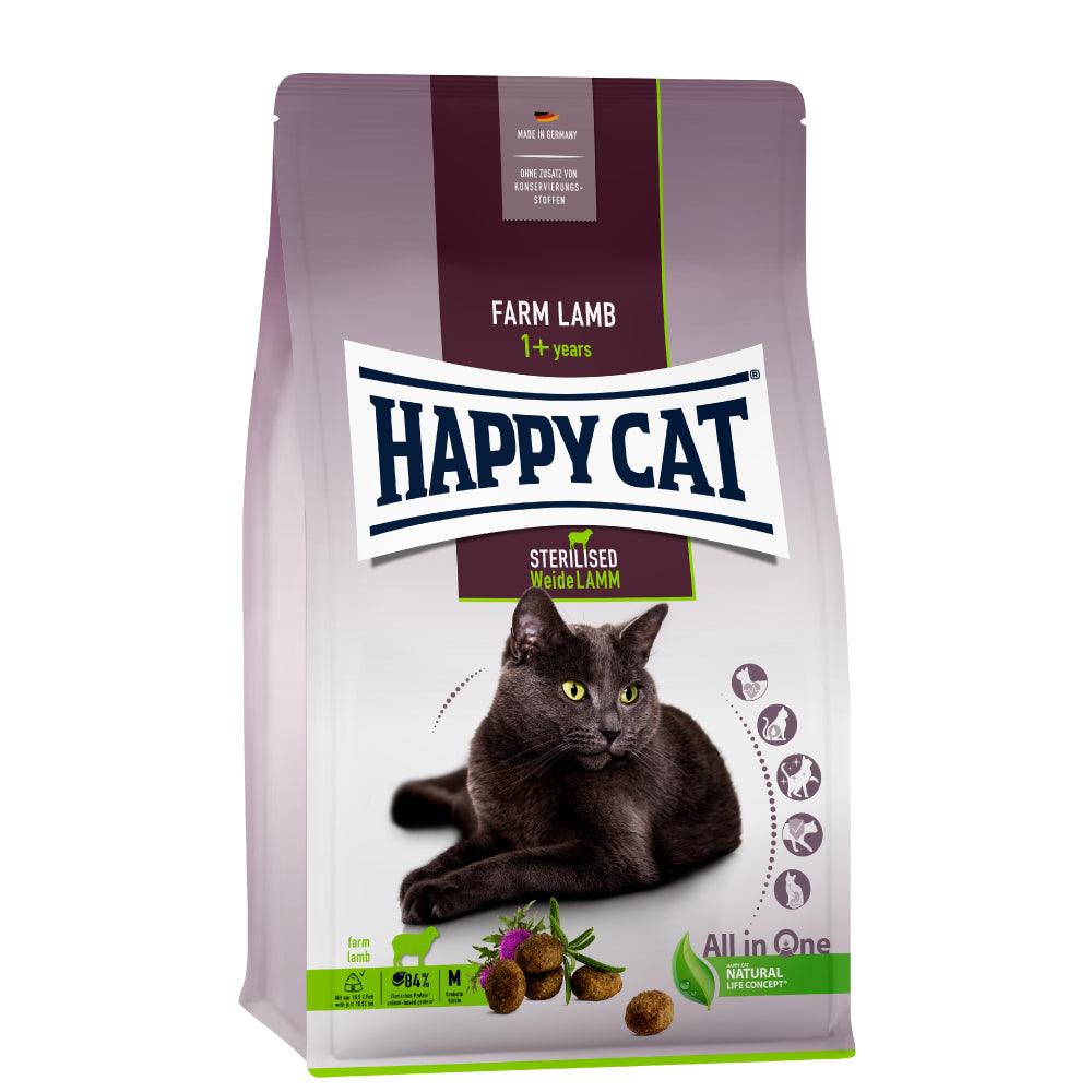 Happy Cat Sterilised Agnello - happy4pets.it