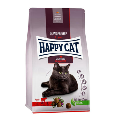 Happy Cat Sterilised Manzo - happy4pets.it