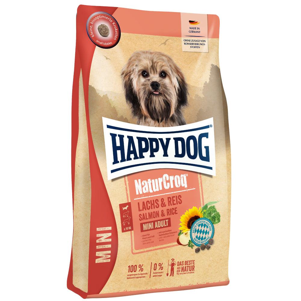 Happy Dog NaturCroq Mini Salmone Riso - happy4pets.it