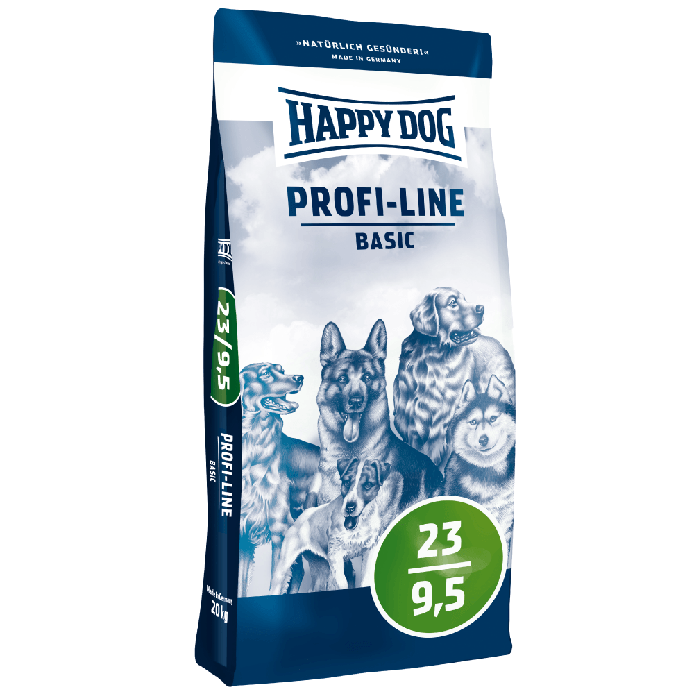 Happy Dog Profi-Line Basic 23/9,5 20 kg - happy4pets.it 