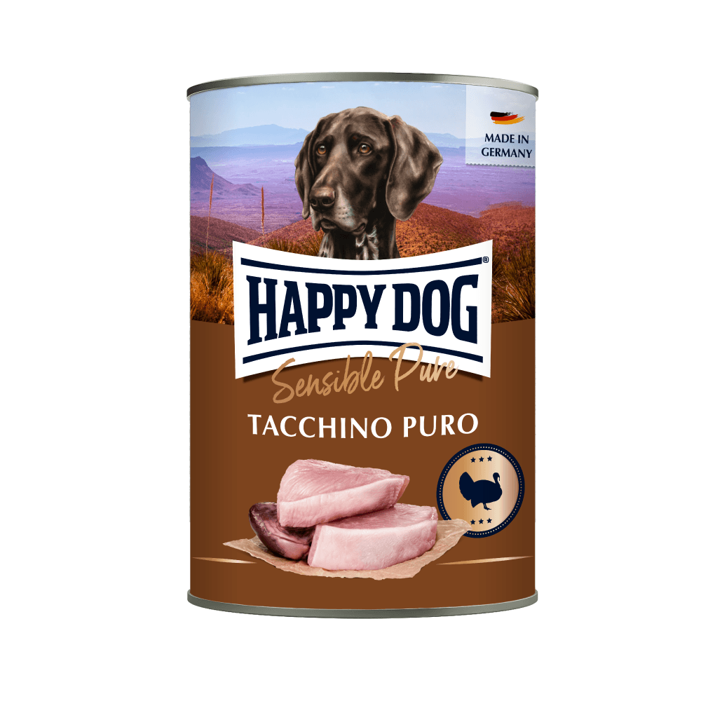 Happy Dog Sensible Pure Tacchino - happy4pets.it