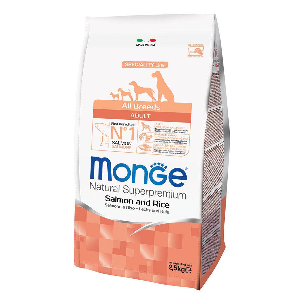 Monge All Breeds Adult salmone riso - happy4pets.it