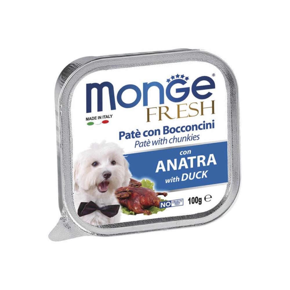 Monge Fresh Paté Anatra 100g - happy4pets.it