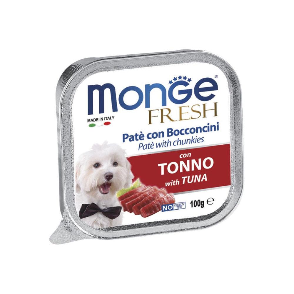 Monge Fresh Paté Tonno 100g - happy4pets.it