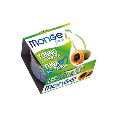 Monge Fruits Cat Tonno papaya 80 g - happy4pets.it 