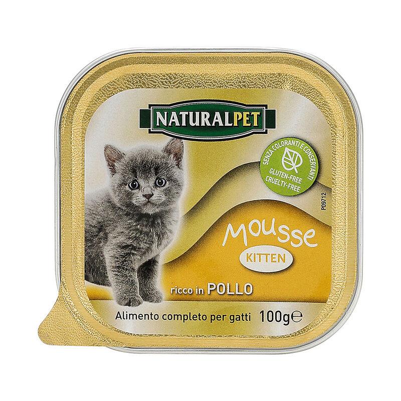 Naturalpet Cat Kitten Mousse Pollo - happy4pets.it