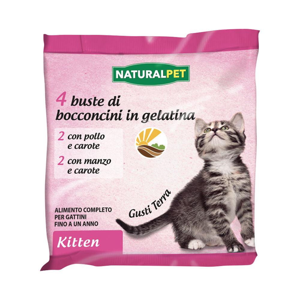 Naturalpet Cat cuccioli 4x85g - happy4pets.it