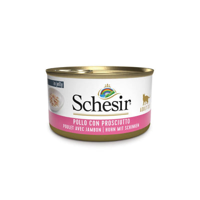 Schesir Cat Pollo prosciutto 85 g - happy4pets.it 