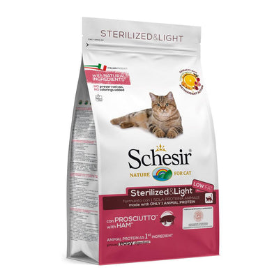 Schesir Cat Sterilized & Light prosciutto - happy4pets.it