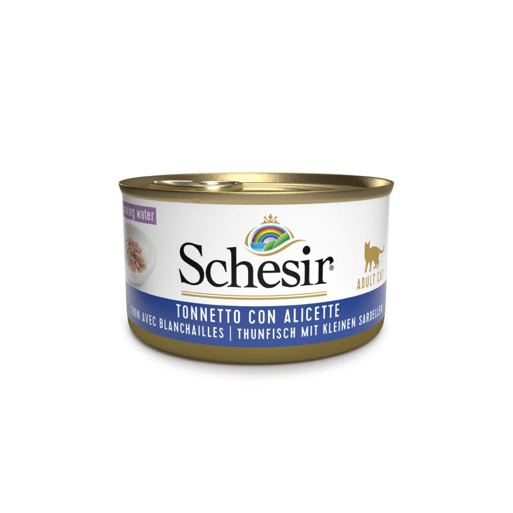 Schesir Cat Tonnetto alici naturale 85 g - happy4pets.it