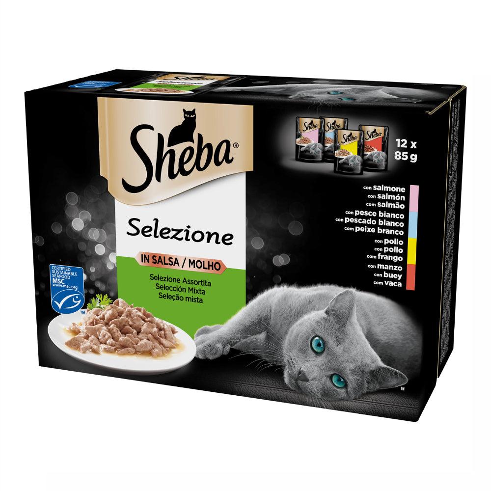 Sheba Cat Selezione assortita 12x85 g - happy4pets.it
