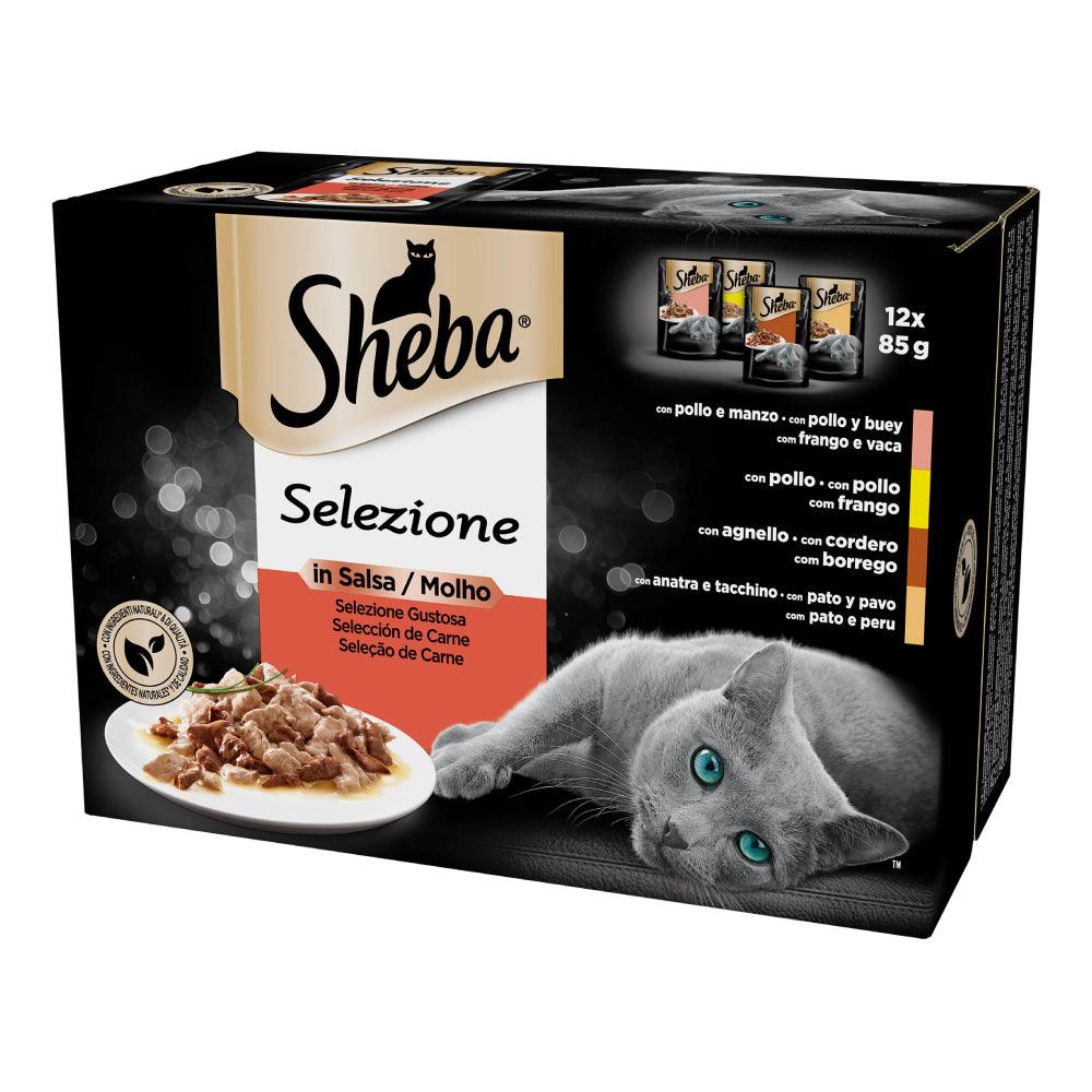 Sheba Cat Selezione gustosa 12x85 g - happy4pets.it