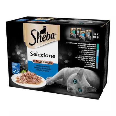 Sheba Cat Selezione mare 12x85 g - happy4pets.it