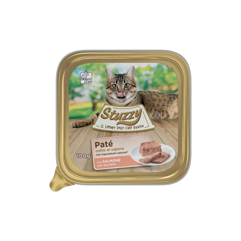 Stuzzy Cat Paté salmone 100g - happy4pets.it