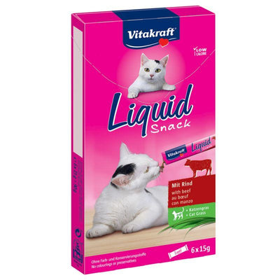 Vitakraft Cat Liquid 6x15g - happy4pets.it